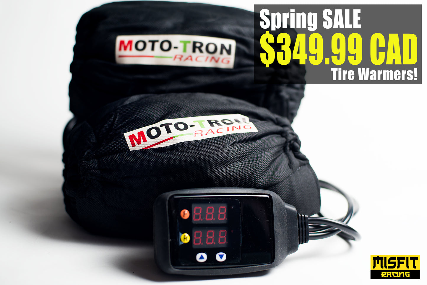 Moto Tron Programmable Tire Warmers for 12" wheels