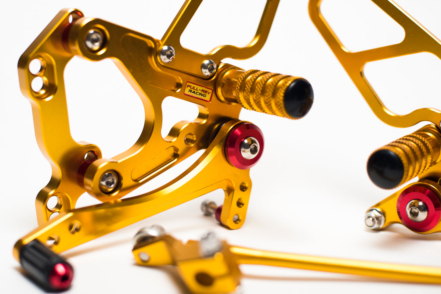 Full-Rev adjustable rearsets for 2012+ MiniGP