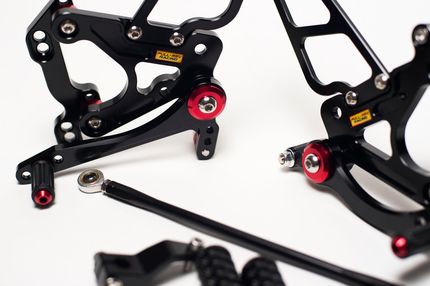 Full-Rev adjustable rearsets for 2012+ MiniGP