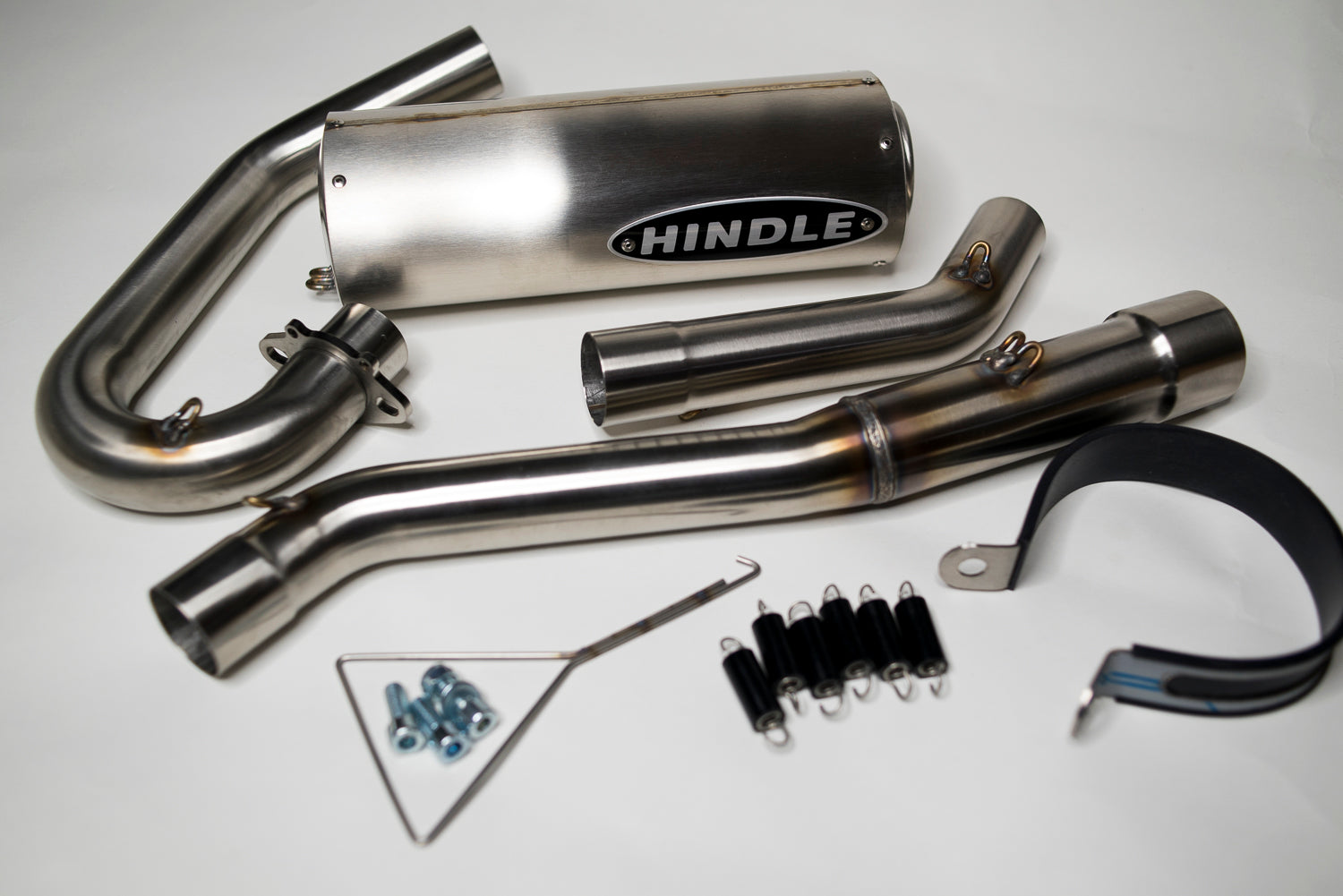 Hindle Shell Hindle Full Exhaust for Kayo MiniGP MR150 – MisfitRacing