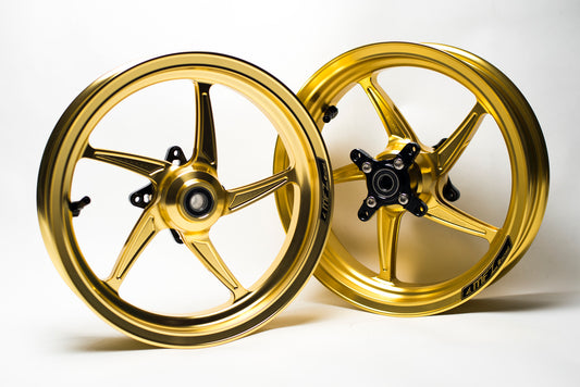 MFZ Kayo Forged Super Light Weight Aluminium Wheels - Gold
